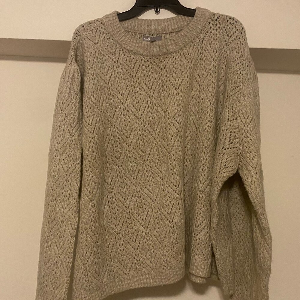 ASOS Curve Sweater w/ Stitch Detail, Oatmeal - 24W